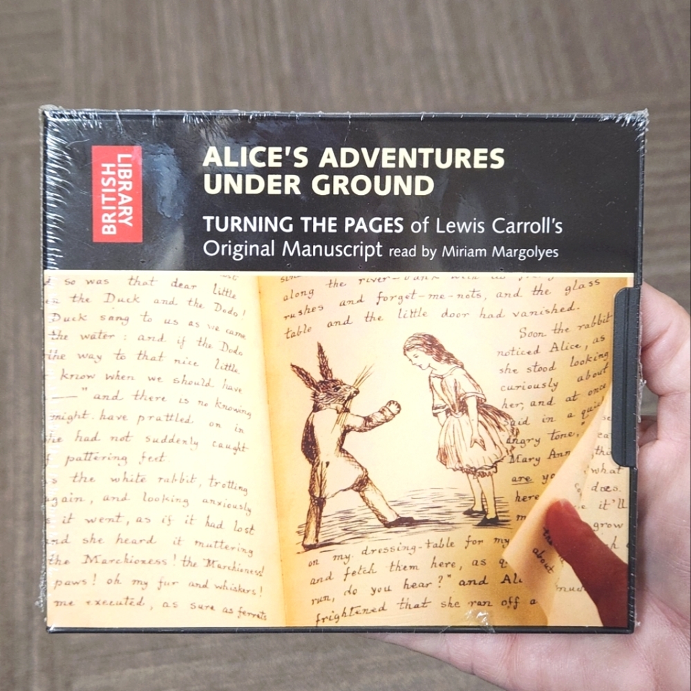 Alice's Adventures Under Ground Audiobook RARE